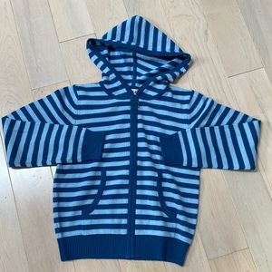 Best & Co girls 100% cashmere hoodie zip jacket
